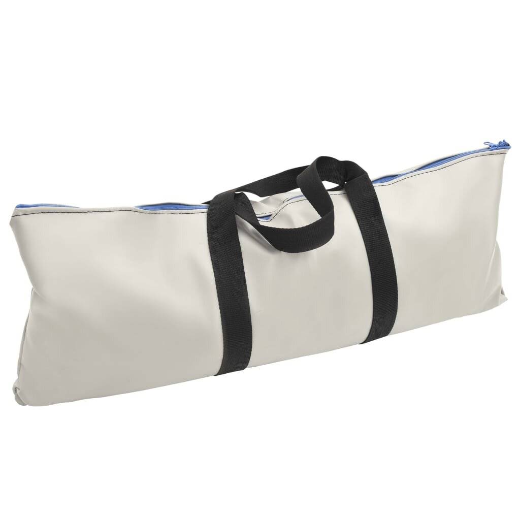 Symbolbild für Aufblasbare Gymnastikmatte mit Pumpe 100x100x15 cm PVC Blau