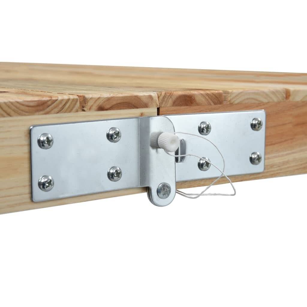Symbolbild für vidaXL Klappbarer Campingtisch mit 4 Sitzen Stahl Aluminium