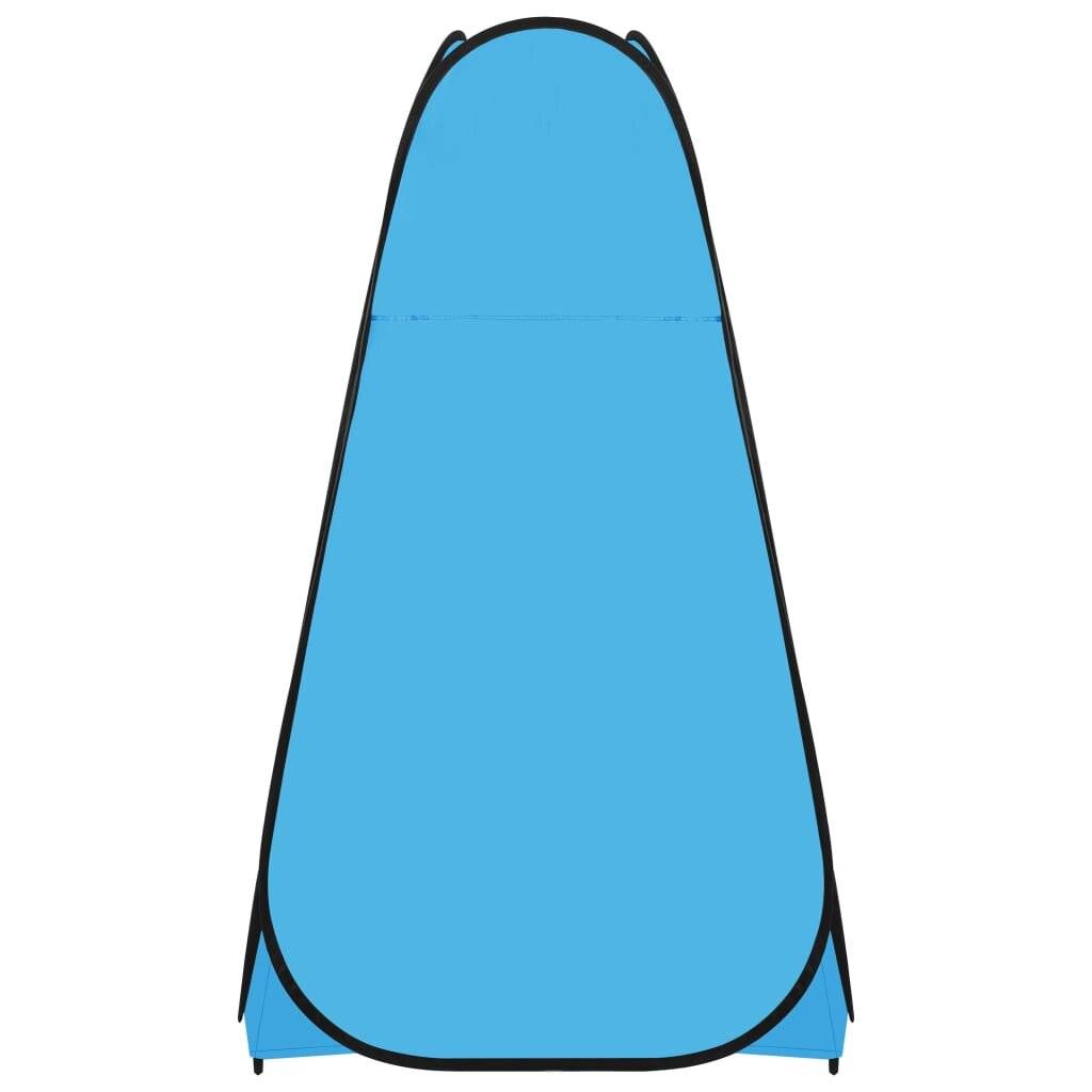 Pop Up Duschzelt Blau-5