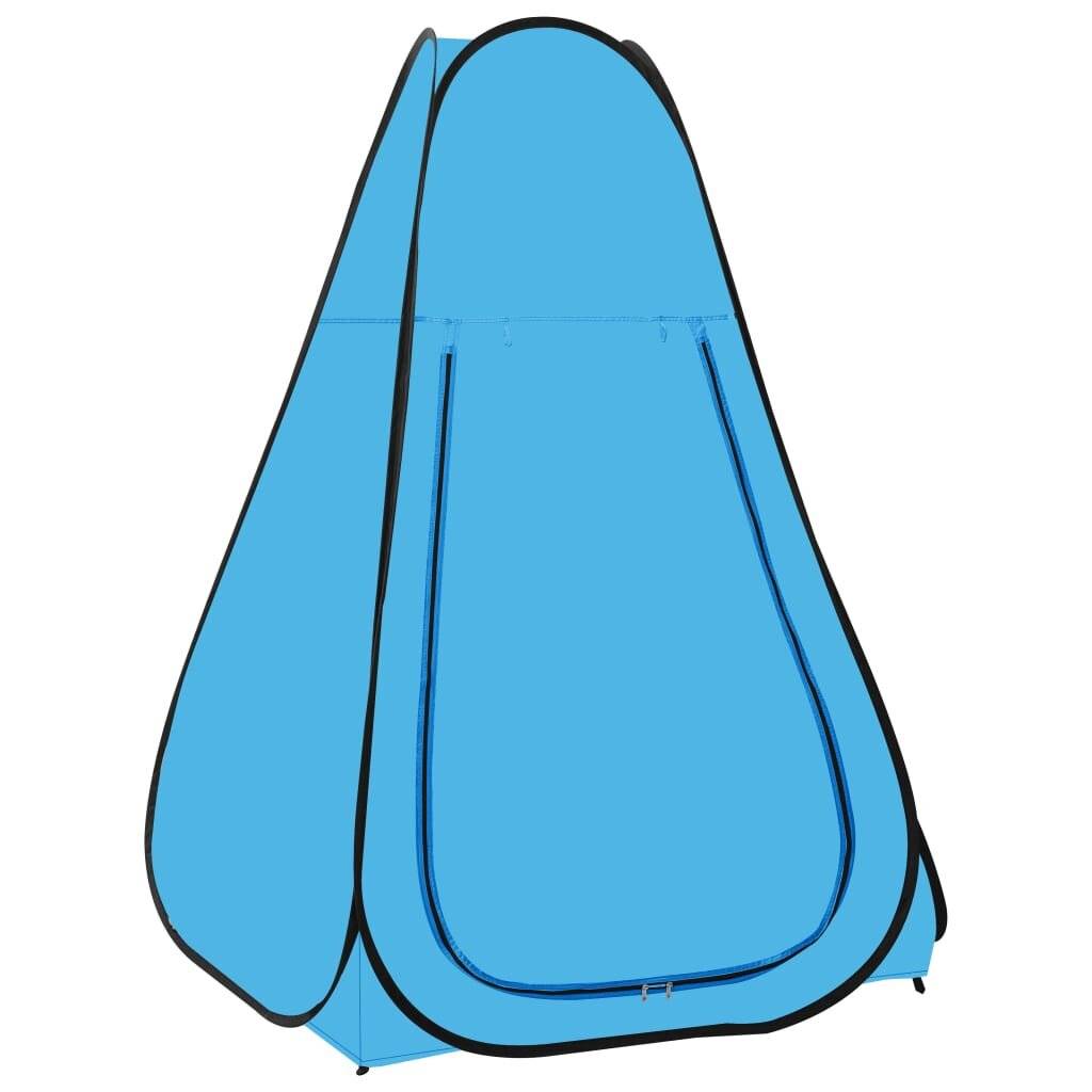 Pop Up Duschzelt Blau-0