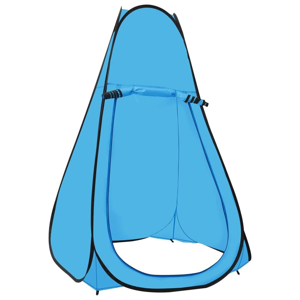 Pop Up Duschzelt Blau-2