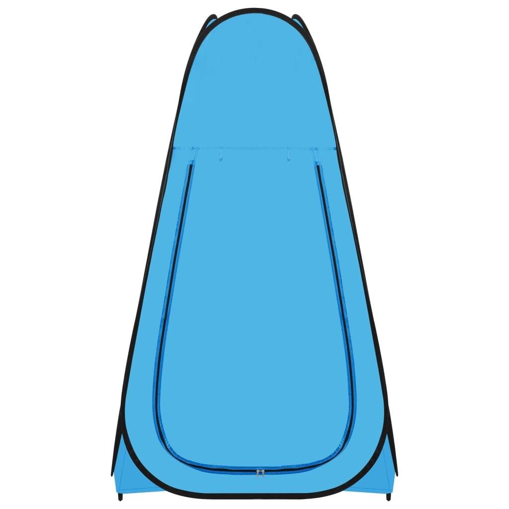Pop Up Duschzelt Blau-3