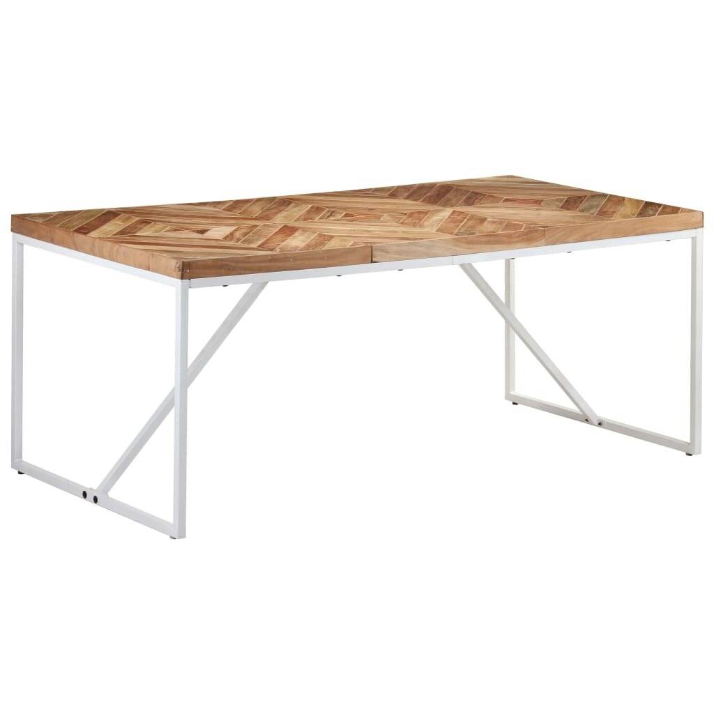 Symbolbild für Esstisch 180x90x76 cm Akazie und Mango Massivholz
