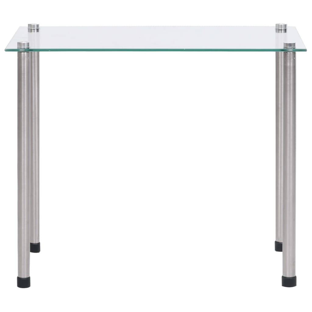 Satztische 3-tlg. Transparent Hartglas-6