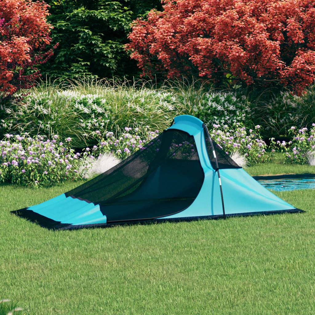 Campingzelt 317x240x100 cm Blau-2