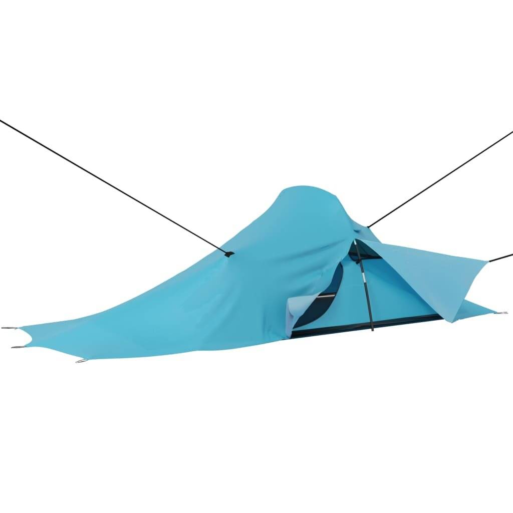 Campingzelt 317x240x100 cm Blau-3