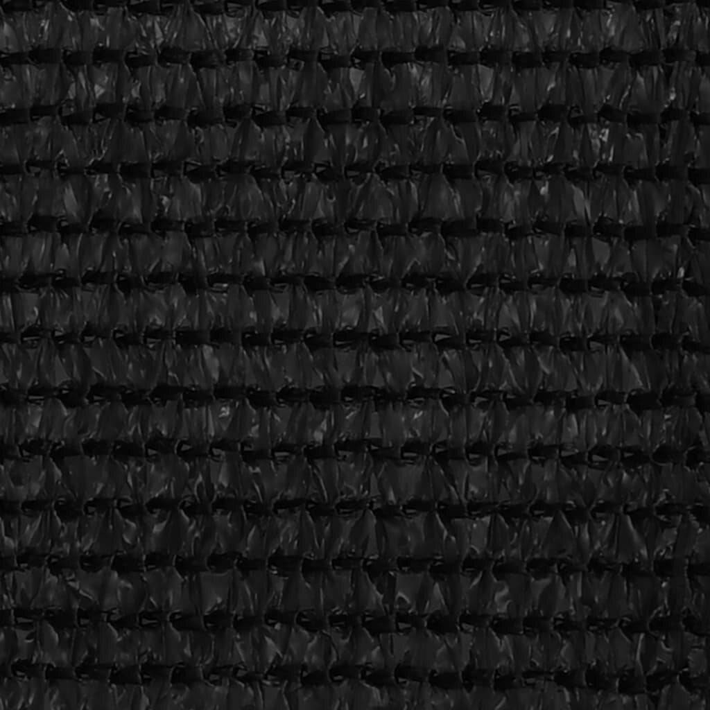 Zeltteppich 200x200 cm Schwarz-1