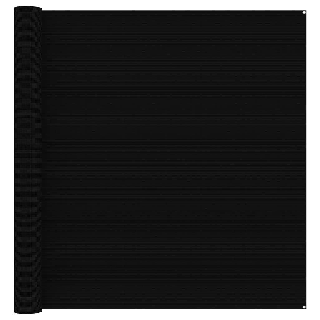 Zeltteppich 300x400 cm Schwarz-4