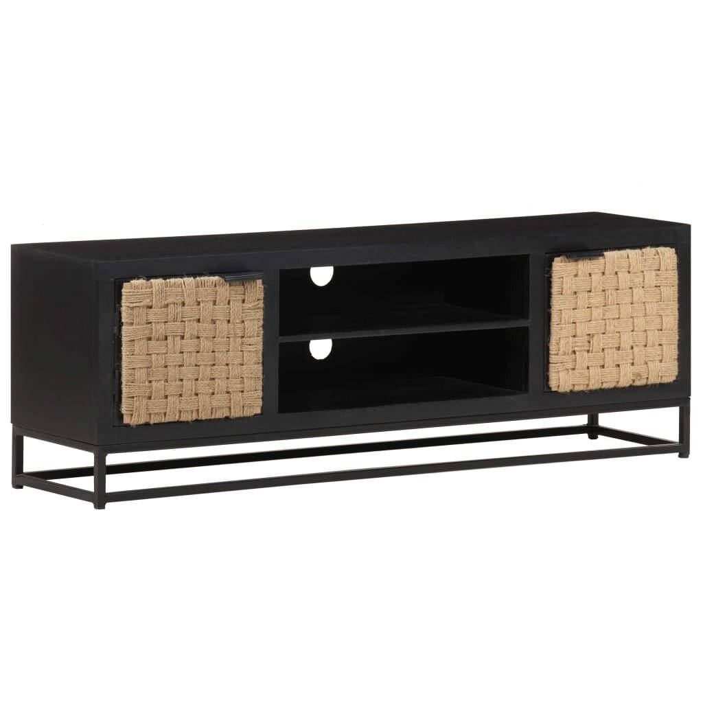 Symbolbild für TV-Schrank 120x30x40 cm Massivholz Mango