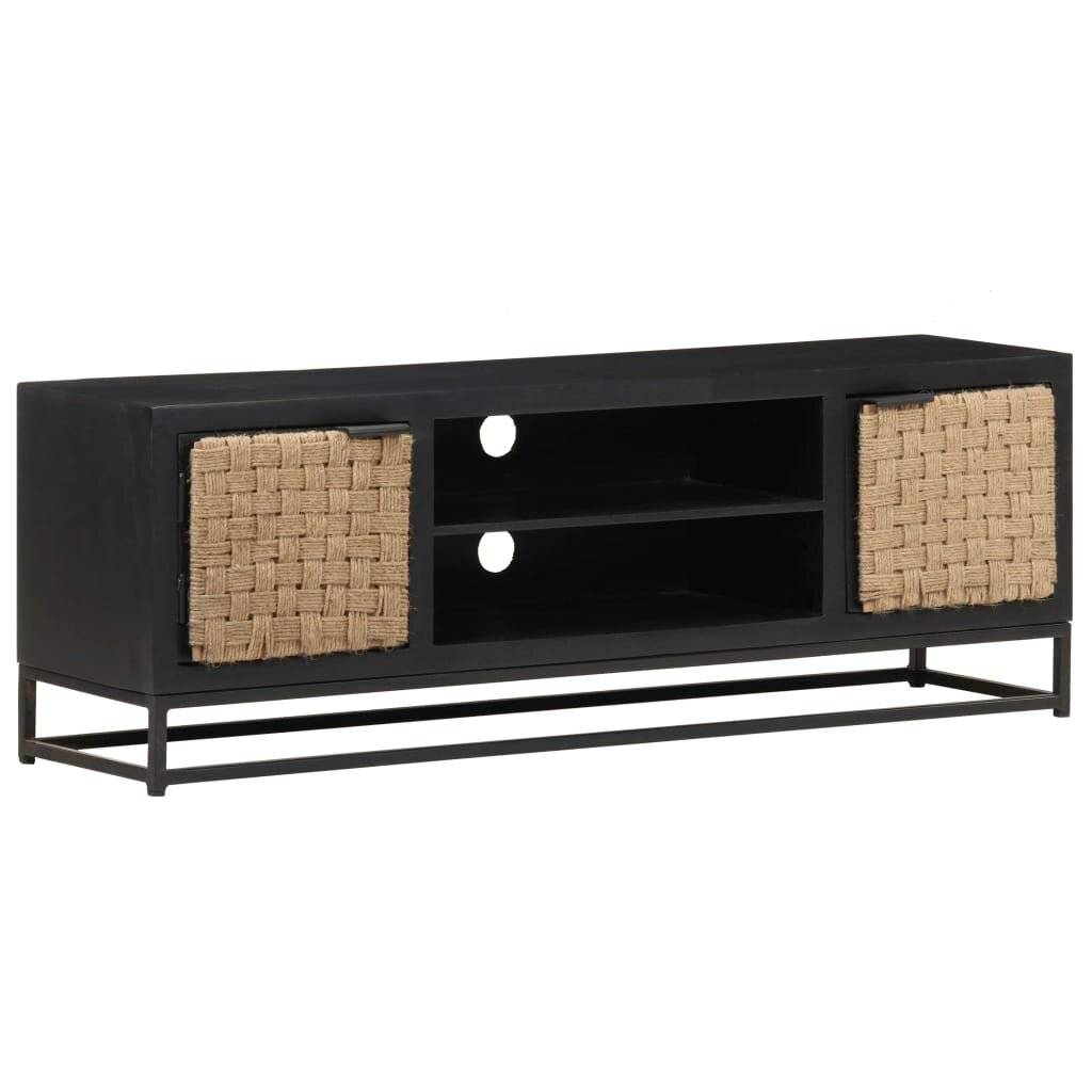 Symbolbild für TV-Schrank 120x30x40 cm Massivholz Mango