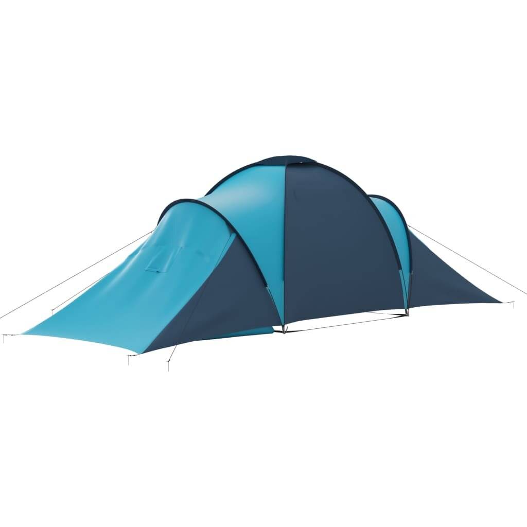 vidaXL Campingzelt 6 Personen Blau und Hellblau-5