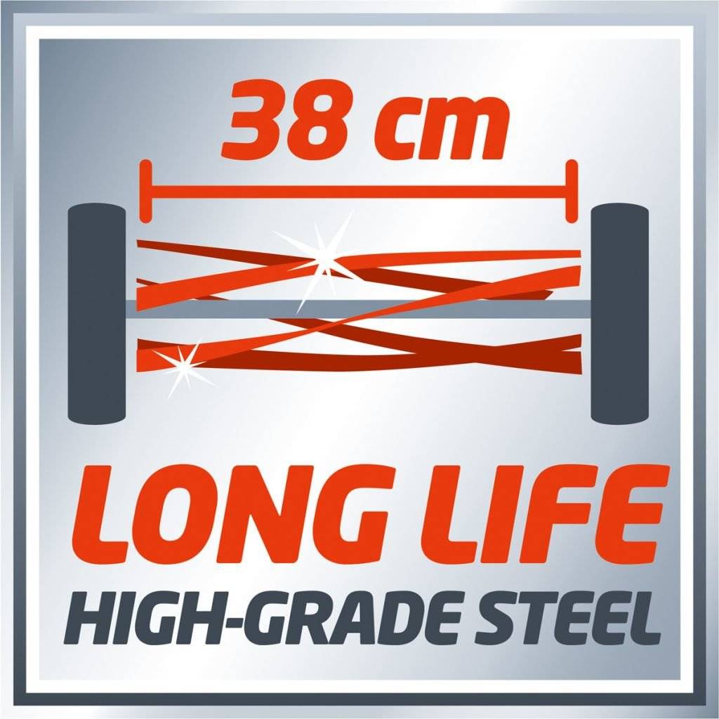 EINHELL Hand-Rasenmäher GE-HM 38 S-7