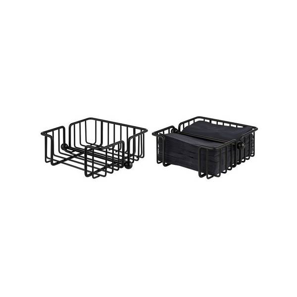 APS Serviettenhalter URBAN, Metall, schwarz