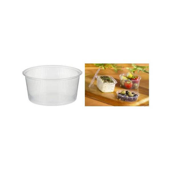 PAPSTAR Verpackungsbecher rund, ohne Deckel, 250 ml