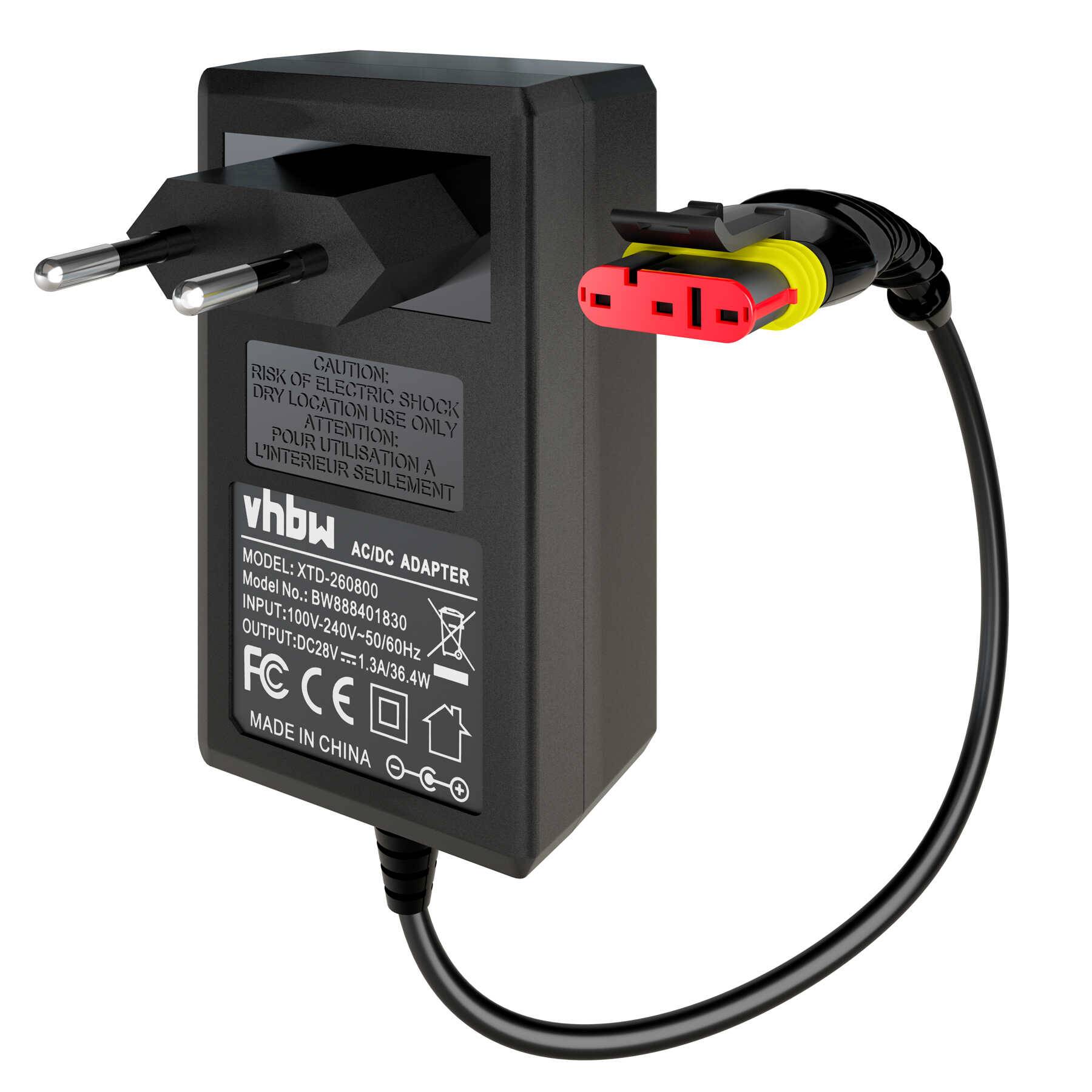 vhbw Netzteil kompatibel mit Flymo EasiLife Go 500 | Go 250 Mähroboter - 10,1 cm-0