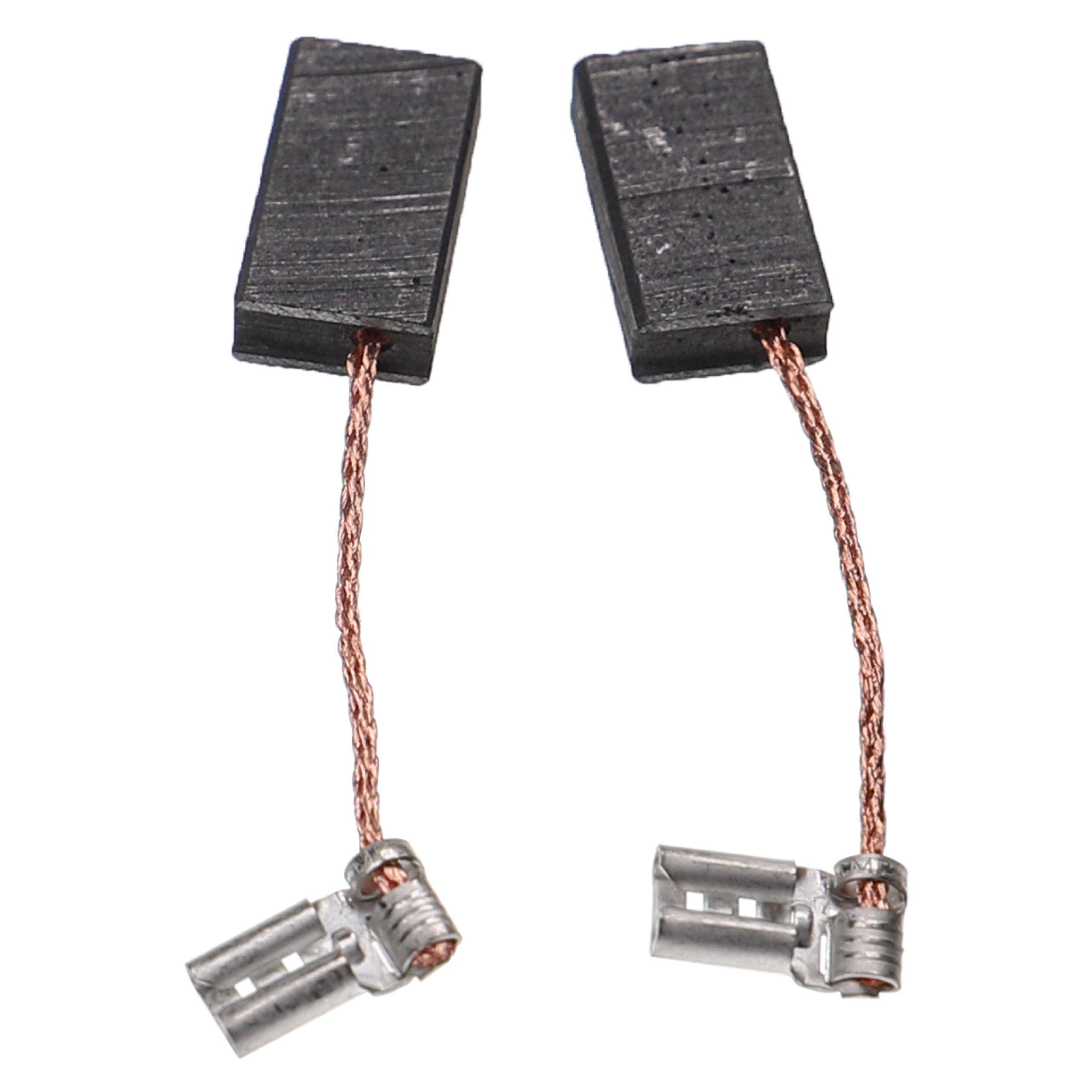 vhbw 2x Kohlebürste 17 x 10 x 5 mm kompatibel mit Collomix Xo 6 | Xo 4 Elektrowerkzeug-1