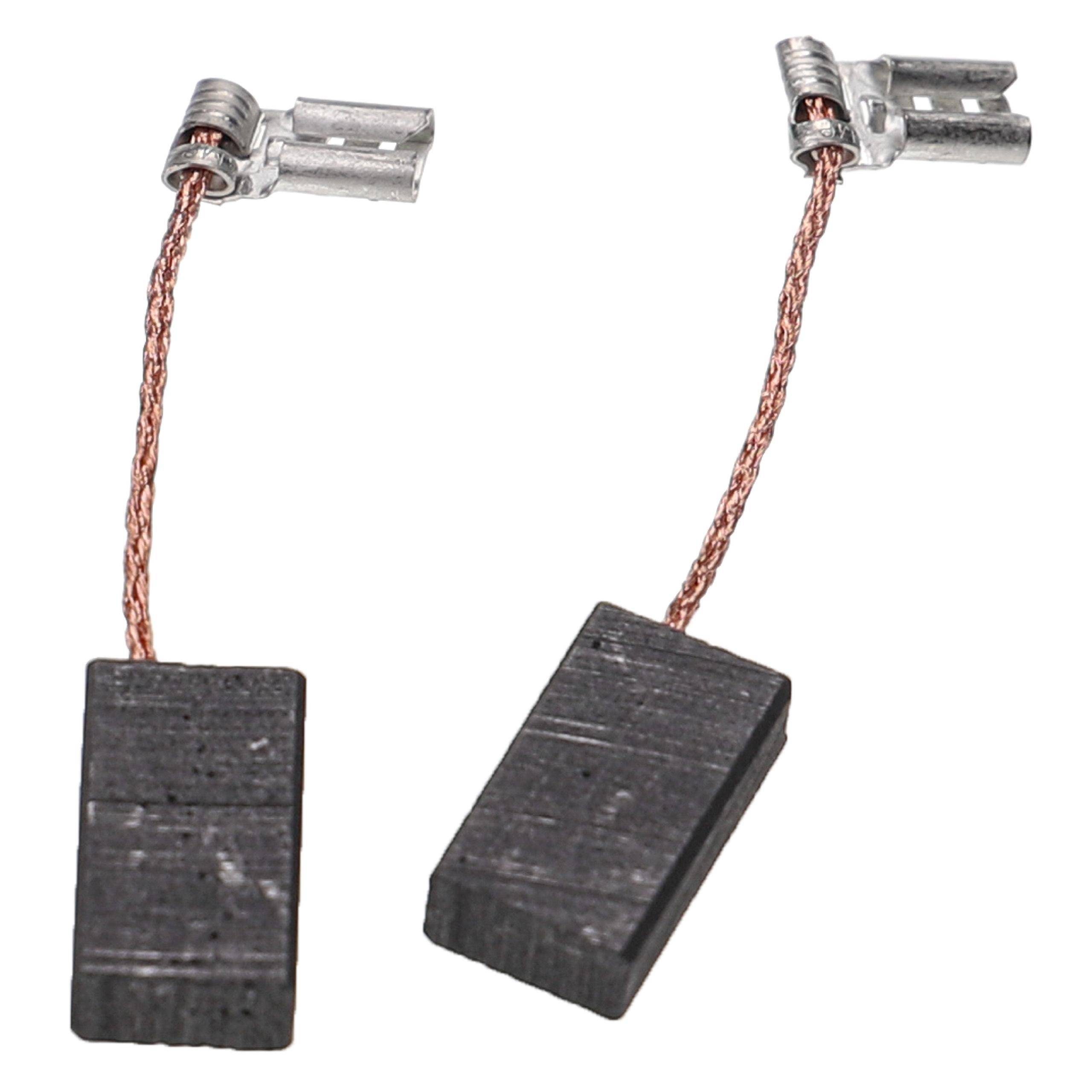 vhbw 2x Kohlebürste 17 x 10 x 5 mm kompatibel mit Collomix Xo 6 | Xo 4 Elektrowerkzeug-2