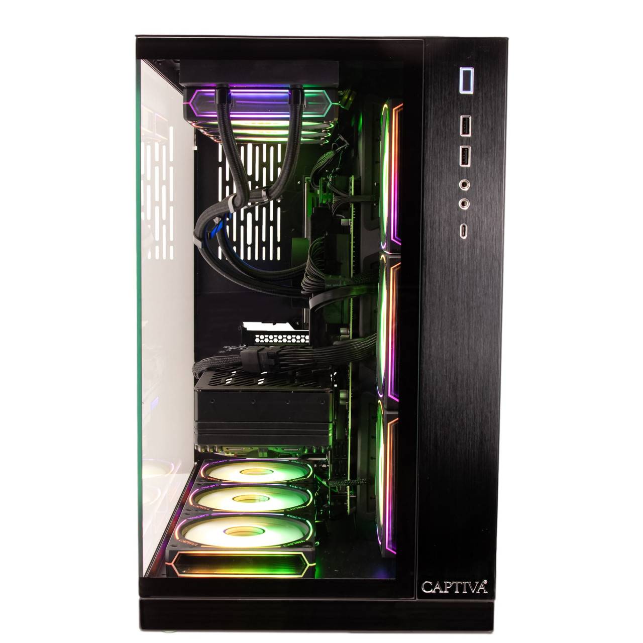 CAPTIVA - Highend Gaming I73-925 Intel Core i9 i9-13900KF 64 GB DDR5-SDRAM 2 TB SSD NVIDIA - Core i9 - 3 GHz-3