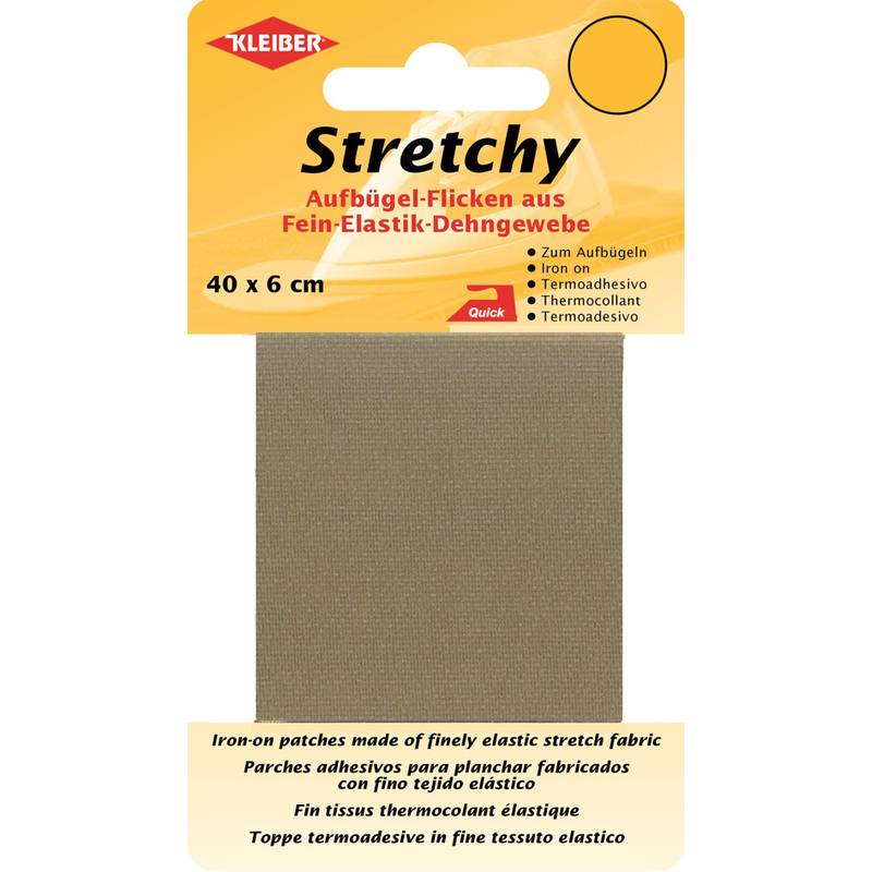 Kleiber Stretchy Aufbügel-Flicken ca. 40x6 cm 14 beige