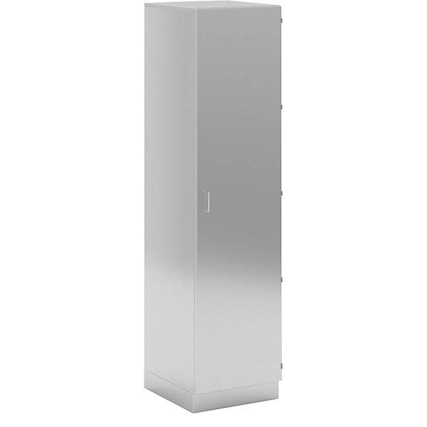Reinraum-Hochschrank aus Edelstahl 1 Flügeltür Breite 500 mm. KEK GmbH 10010649-0