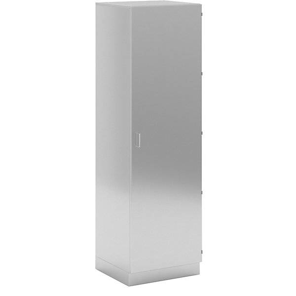 Reinraum-Hochschrank aus Edelstahl 1 Flügeltür Breite 600 mm. KEK GmbH 10010749-0