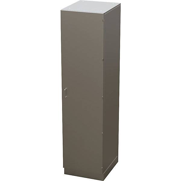 Reinraum-Hochschrank aus Edelstahl 1 Flügeltür Breite 400 mm. KEK GmbH 10010549-2