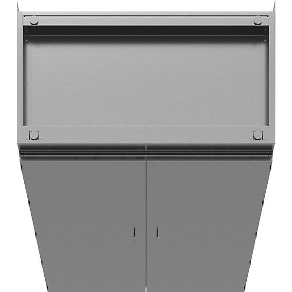 Reinraum-Hochschrank aus Edelstahl 2 Flügeltür Breite 1000 mm. KEK GmbH 10010849-2