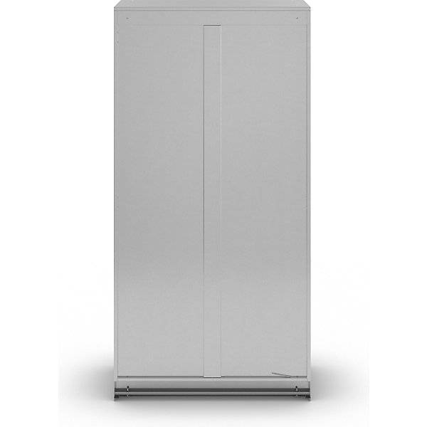 Reinraum-Hochschrank aus Edelstahl 2 Flügeltür Breite 1000 mm. KEK GmbH 10010849-4
