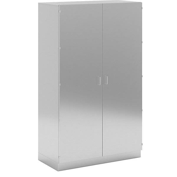 Reinraum-Hochschrank aus Edelstahl 2 Flügeltür Breite 1200 mm. KEK GmbH 10010949-0