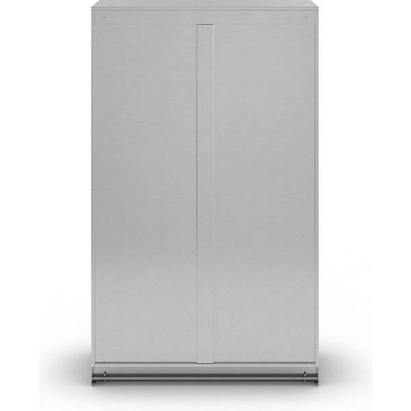 Reinraum-Hochschrank aus Edelstahl 2 Flügeltür Breite 1200 mm. KEK GmbH 10010949-3