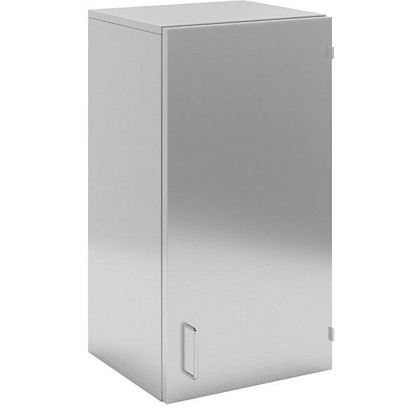 Reinraum-Wandhängeschrank aus Edelstahl 1 Flügeltür Breite 400 mm. KEK GmbH 10011149