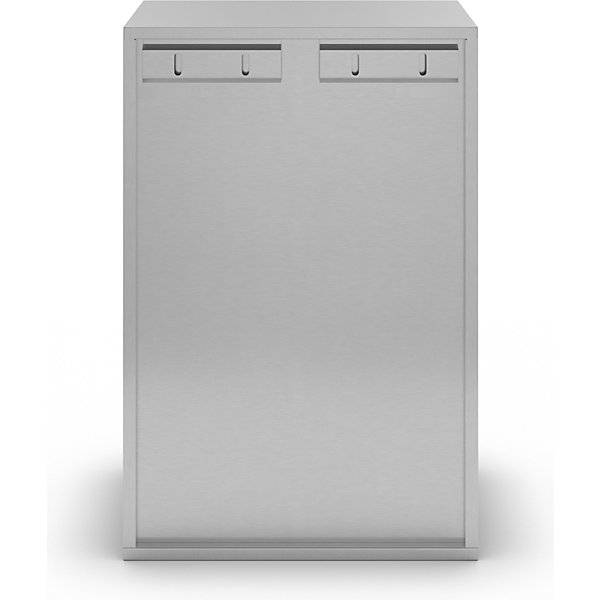 Reinraum-Wandhängeschrank aus Edelstahl 1 Flügeltür Breite 500 mm. KEK GmbH 10011249-4