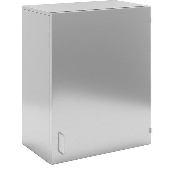 Reinraum-Wandhängeschrank aus Edelstahl 1 Flügeltür Breite 600 mm. KEK GmbH 10011349-0