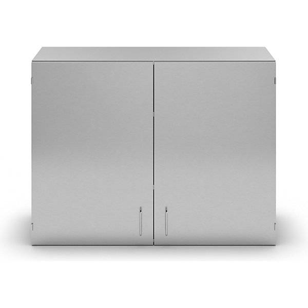 Reinraum-Wandhängeschrank aus Edelstahl 2 Flügeltüren Breite 1000 mm. KEK GmbH 10011449-4