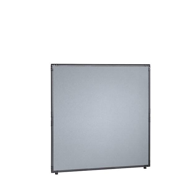Trennwand Filz Rahmen schiefergrau silbergrau HxB 1300 x 1300 mm. 103470 49 Absorber
