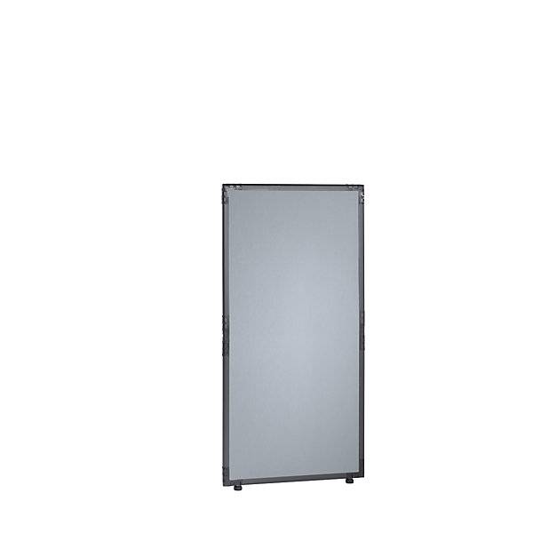 Trennwand Filz Rahmen schiefergrau silbergrau HxB 1300 x 650 mm. Clipper System SRL 10349749