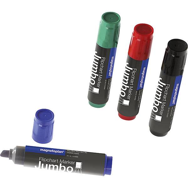 Flipchartmarker JUMBO Strichstärke 2 - 10 mm VE 8 Stk farbig sortiert. Holtz Office Support GmbH 11117549-0