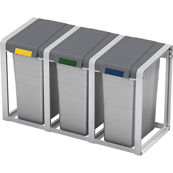 Wertstoffsammlersystem ProfiLine Öko flexibel Volumen 1 x 38 l BxHxT 355 x 560 x 395 mm Erweiterung.-2