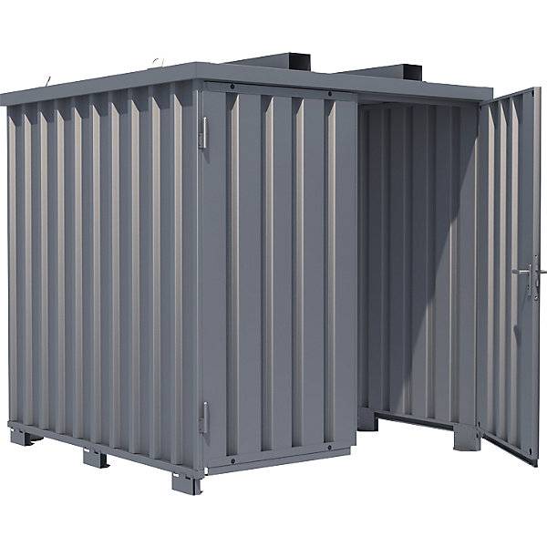 Gasflaschencontainer ohne Boden Außen-BxT 2100 x 2100 mm. BOS GmbH Best of Steel 11165649-0