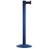 Gurtpfosten aus Aluminium Pfosten blau Auszug 2300 mm Gurtfarbe Dunkelblau. 11270349 112703 49