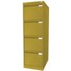 Hängeregistraturschrank 1-bahnig 4 Schübe DIN A4 gelb. BISLEY 113741 49
