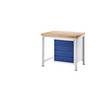 Werkbank Gestellbauweise 4 Schubladen Größe L Tiefe 700 mm Breite 1000 mm. Rau GmbH 11295849