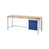 Werkbank Gestellbauweise 4 Schubladen Größe L Tiefe 700 mm Breite 2000 mm. Rau GmbH 11296149