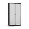 Euro-Rollladenschrank Breite 1000 mm 4 Fachböden tiefschwarz / lichtgrau. TAKKT Industrial & Packaging GmbH