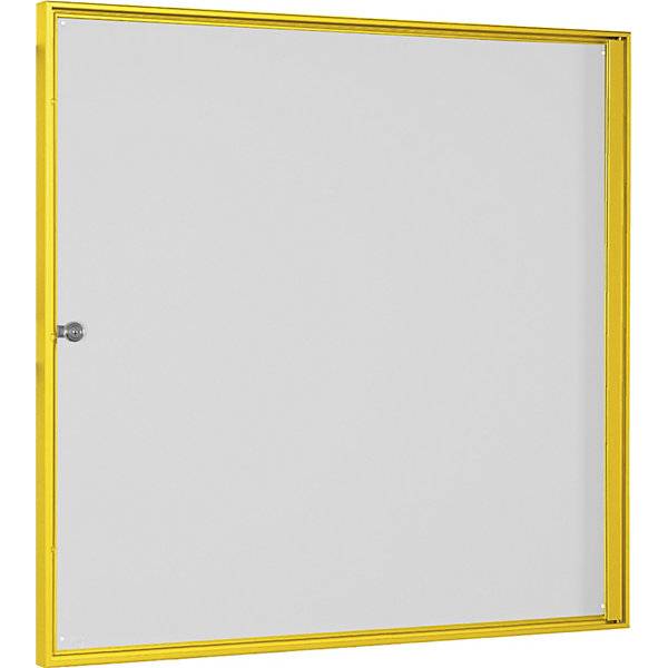 Schaukasten für innen für Format 3 x 2 DIN A4 Rahmen gelb. Schaar-Design 11416549-2
