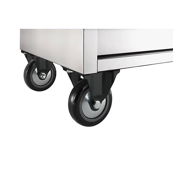 Edelstahl-Schubladenrollwagen 6 Schubladen mit Einzelarretierung HxBxT 1110 x 1056 x 470 mm. Simon Evers & CO.-2