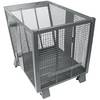 Gitterkippbehälter 4fach stapelbar Volumen 09 m³ grau. Heson-Werk GmbH 11420649