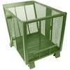 Gitterkippbehälter Volumen 06 m³ grün RAL 6011. Heson 11420749