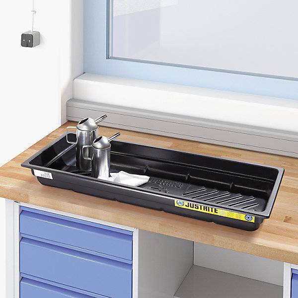 PE-Kleingebinde-Universalwanne aus Recycling-Polyethylen Volumen 109 l. 11605349 116053 49-3