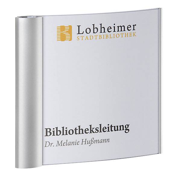 SYDNEY™ Türschild HxB 148 x 167 mm Beschriftungsfläche HxB 148 x 134 mm. Moedel GmbH | Schilderfabrikation-2